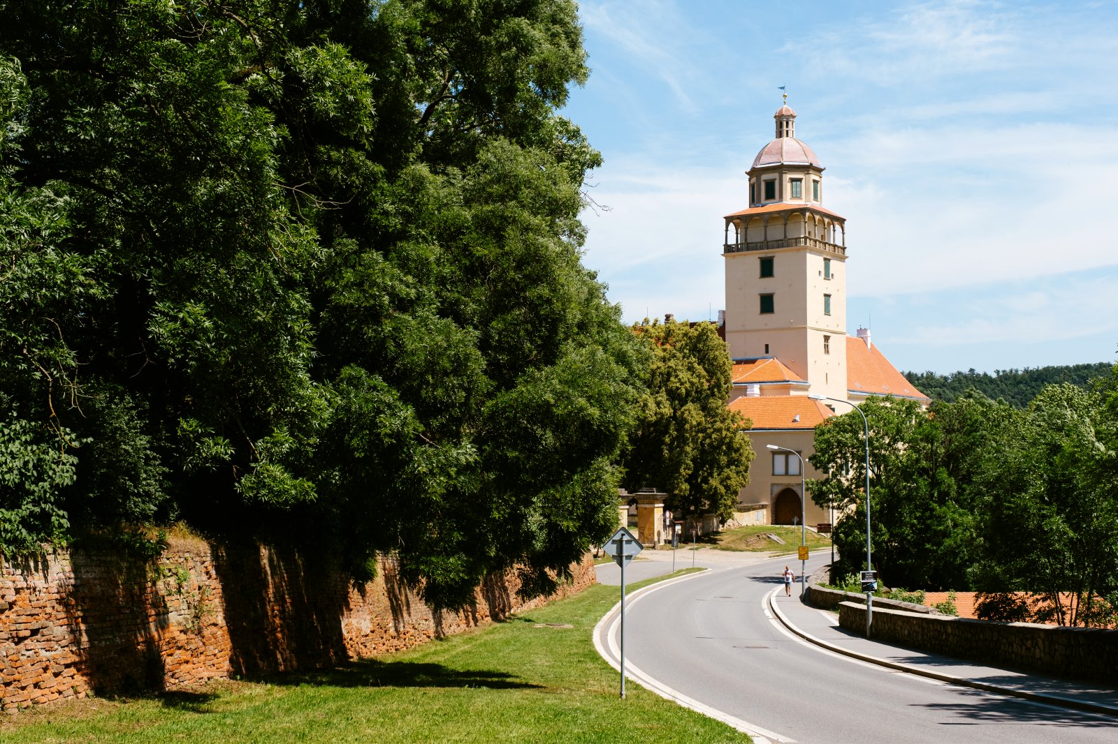 Zámek Moravský Krumlov s vyhlídkovou věží
