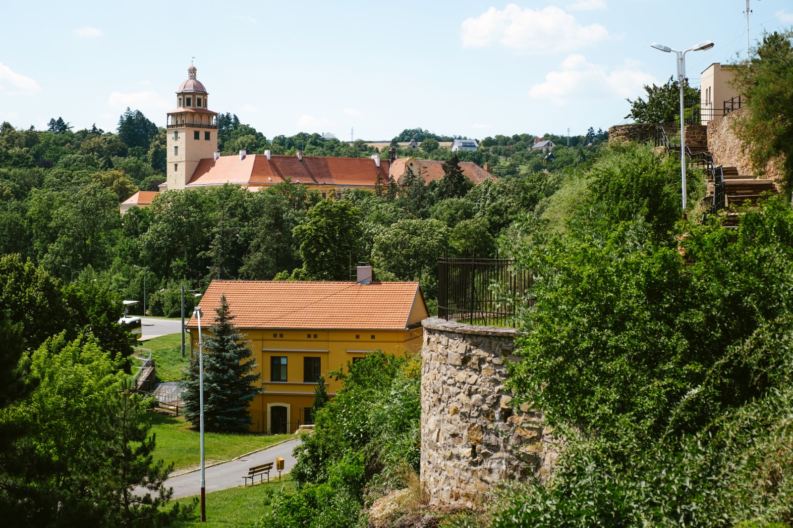 Moravský Krumlov - hradby