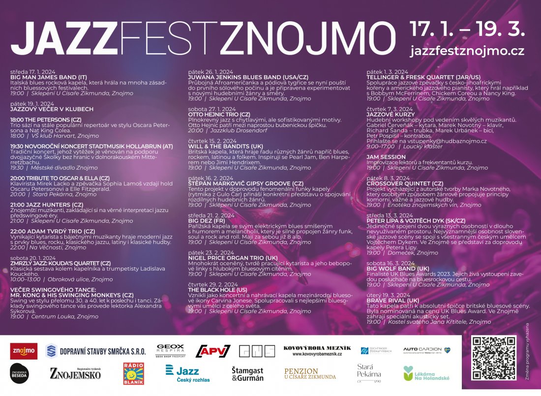 Jazzové kurzy a Jam Session (JazzFest Znojmo)
