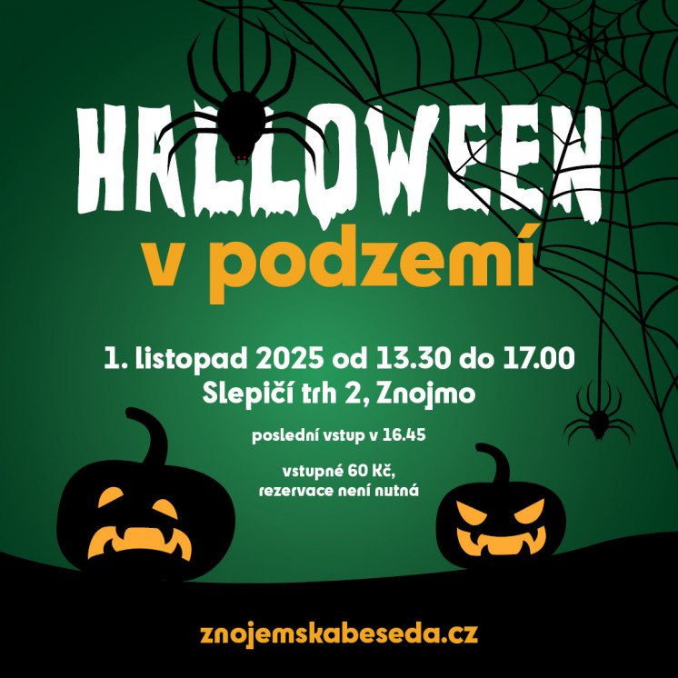 Halloween ve Znojemském podzemí