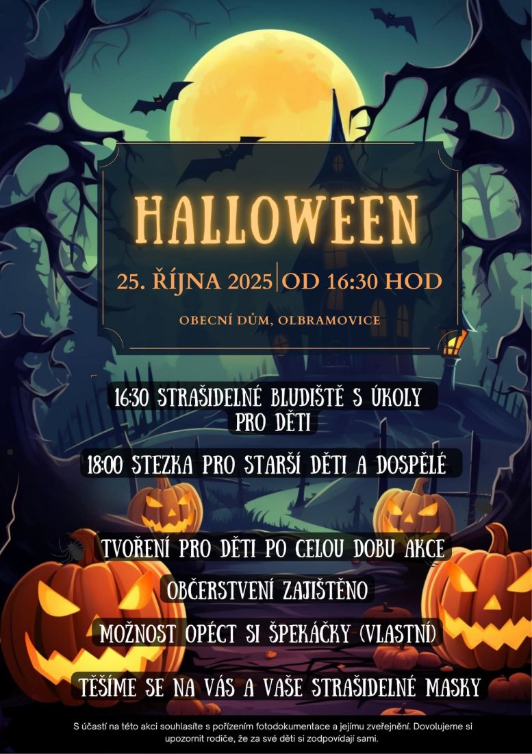 Halloween v Olbramovicích