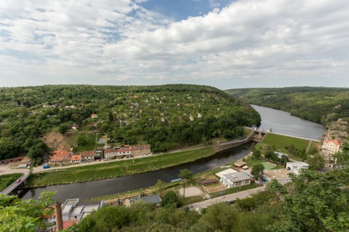 Výhled na Znojemskou přehradu