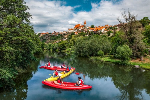 Vodácky splavná Dyje