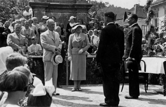 Dne 17. června 1936 byl na návštěvě Vranova nad Dyjí tehdejší prezident Eduard Beneš; podruhé navštívil Vranov 13. června 1947.